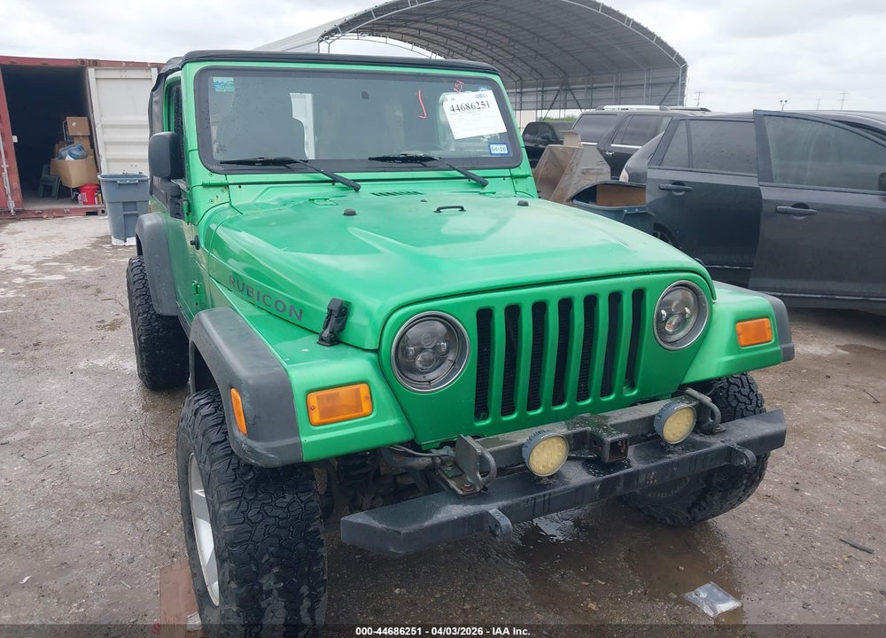 2005 JEEP WRANGLER RUBICON VIN: 1J4FA69S95P300465