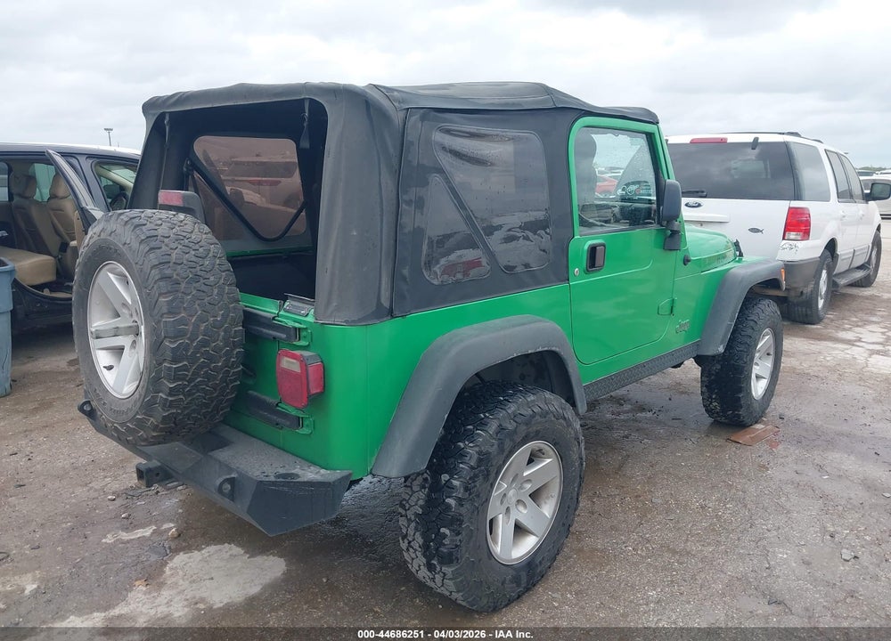2005 JEEP WRANGLER RUBICON VIN: 1J4FA69S95P300465