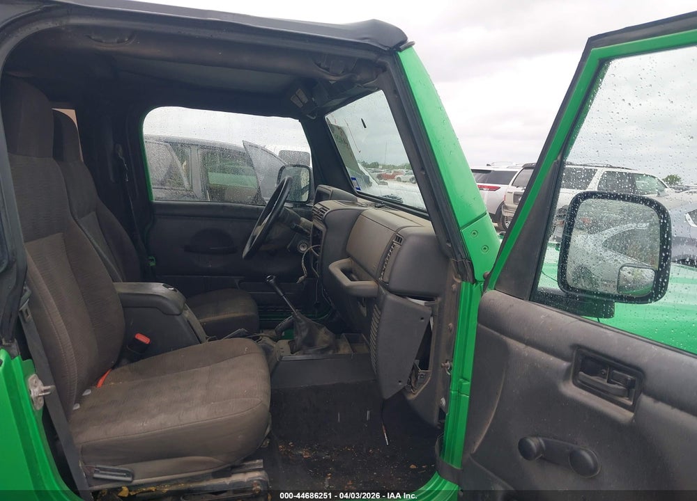 2005 JEEP WRANGLER RUBICON VIN: 1J4FA69S95P300465