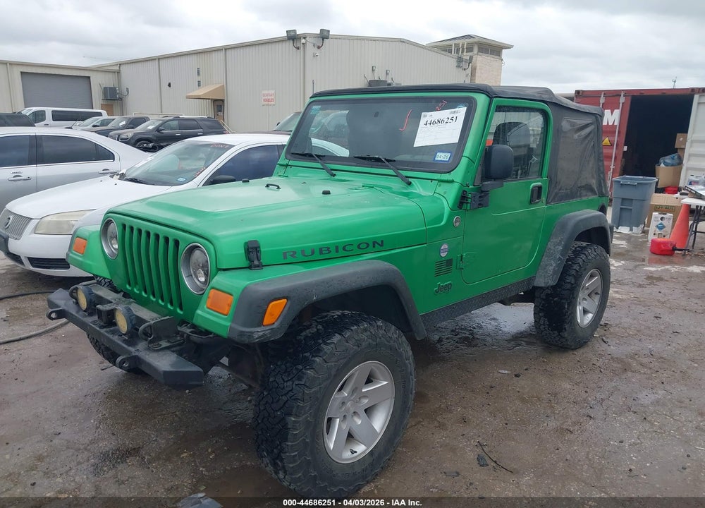 2005 JEEP WRANGLER RUBICON VIN: 1J4FA69S95P300465