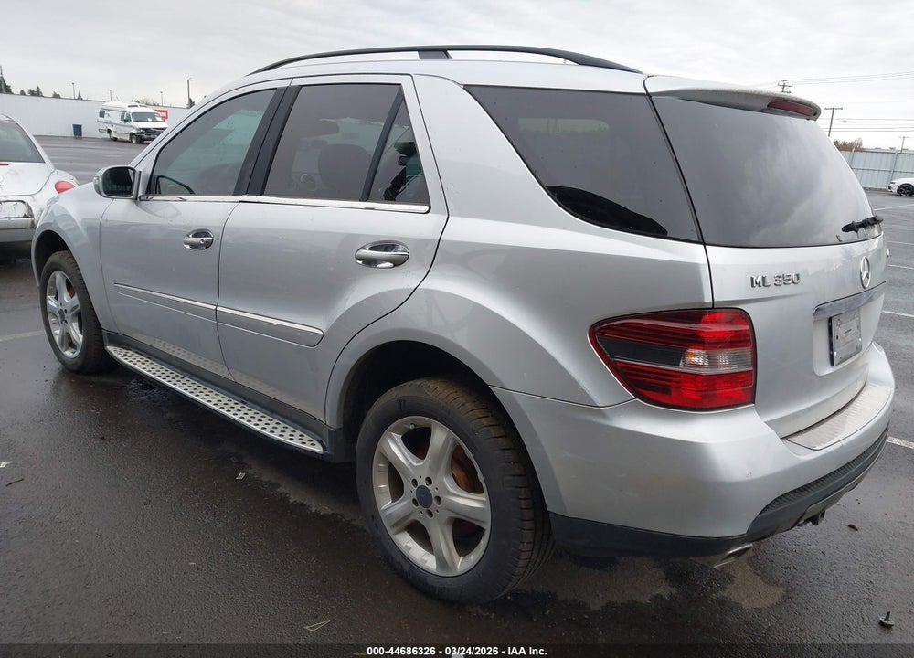 2008 MERCEDES-BENZ ML 350 4MATIC VIN: 4JGBB86E18A352364