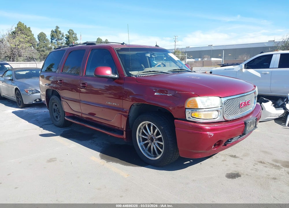 2003 GMC YUKON DENALI VIN: 1GKEK63U43J186324