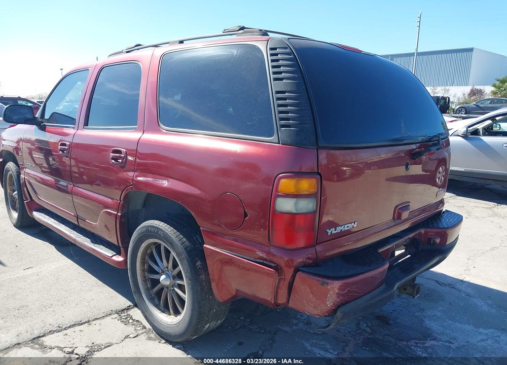 2003 GMC YUKON DENALI VIN: 1GKEK63U43J186324