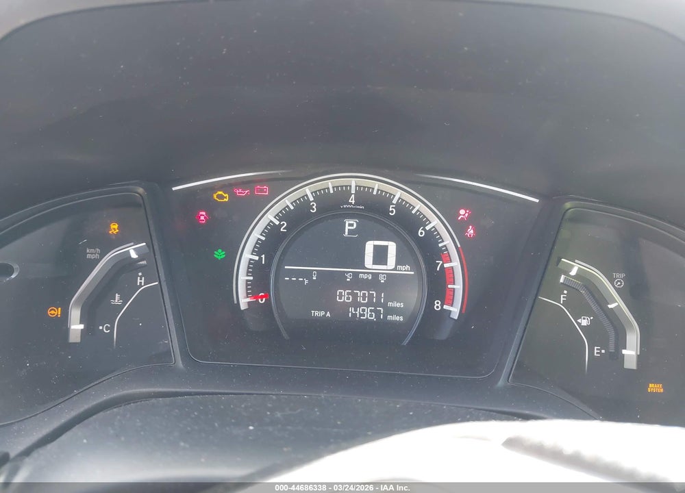 2016 HONDA CIVIC LX VIN: 19XFC2F5XGE008950