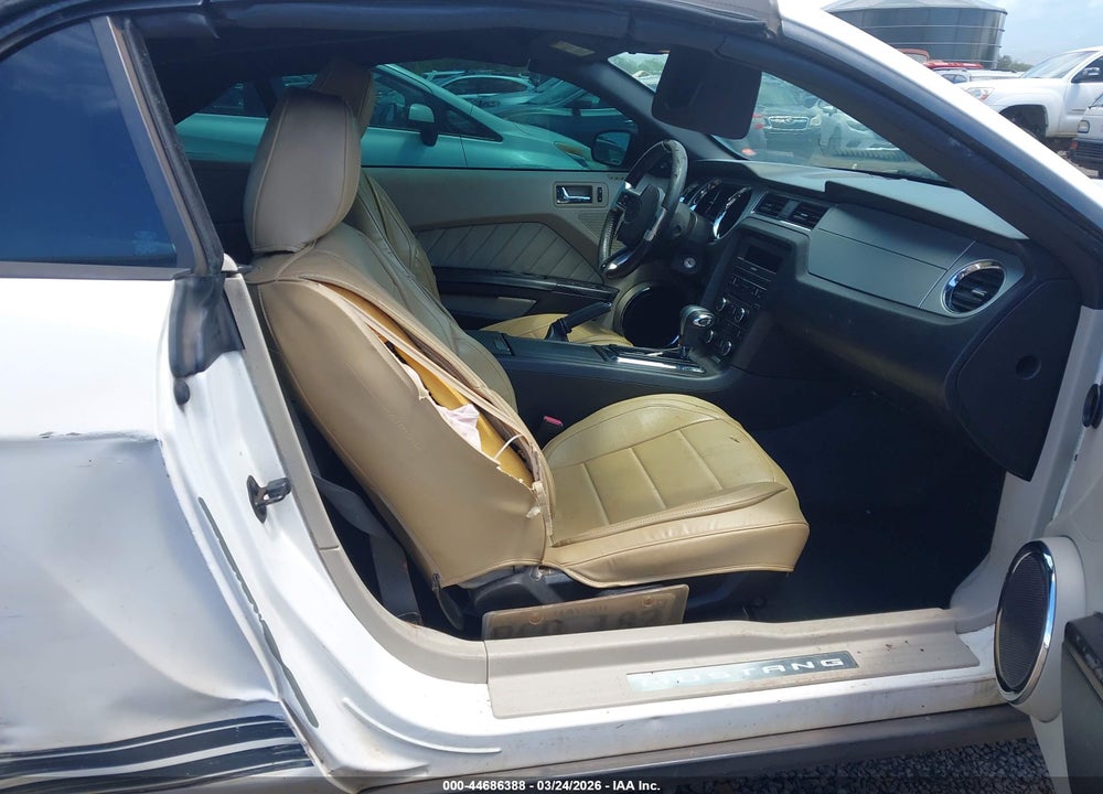 2010 FORD MUSTANG VIN: 1ZVBP8EN8A5167408