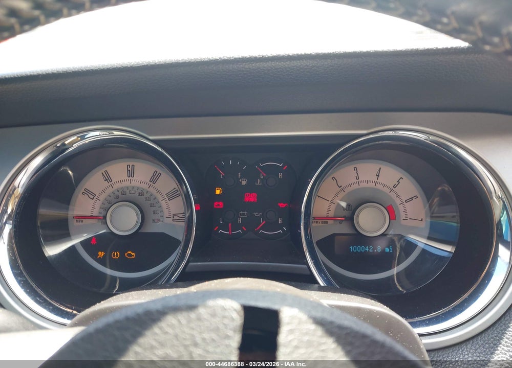 2010 FORD MUSTANG VIN: 1ZVBP8EN8A5167408