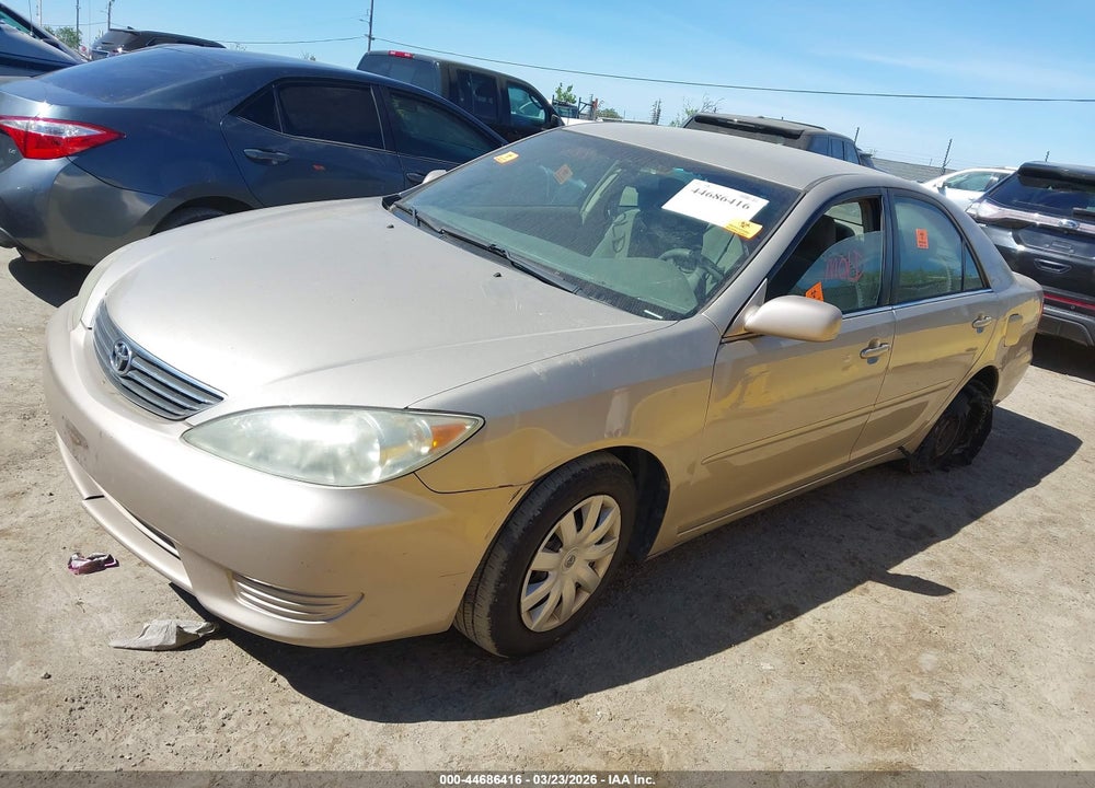 2005 TOYOTA CAMRY LE VIN: 4T1BE32K45U021990