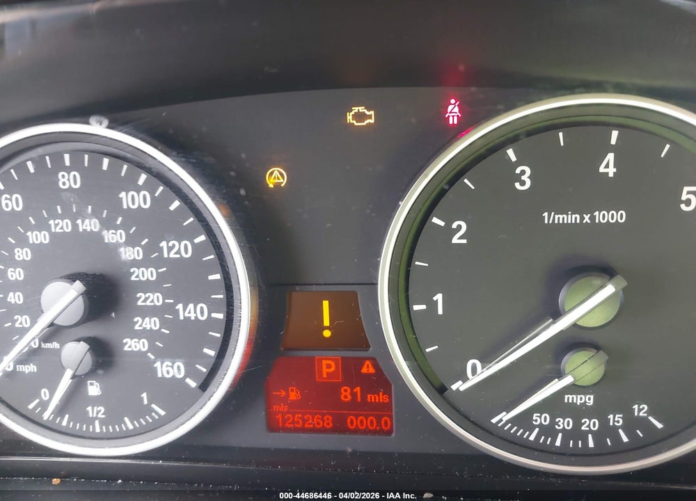2008 BMW X5 3.0SI VIN: 5UXFE43588L029524
