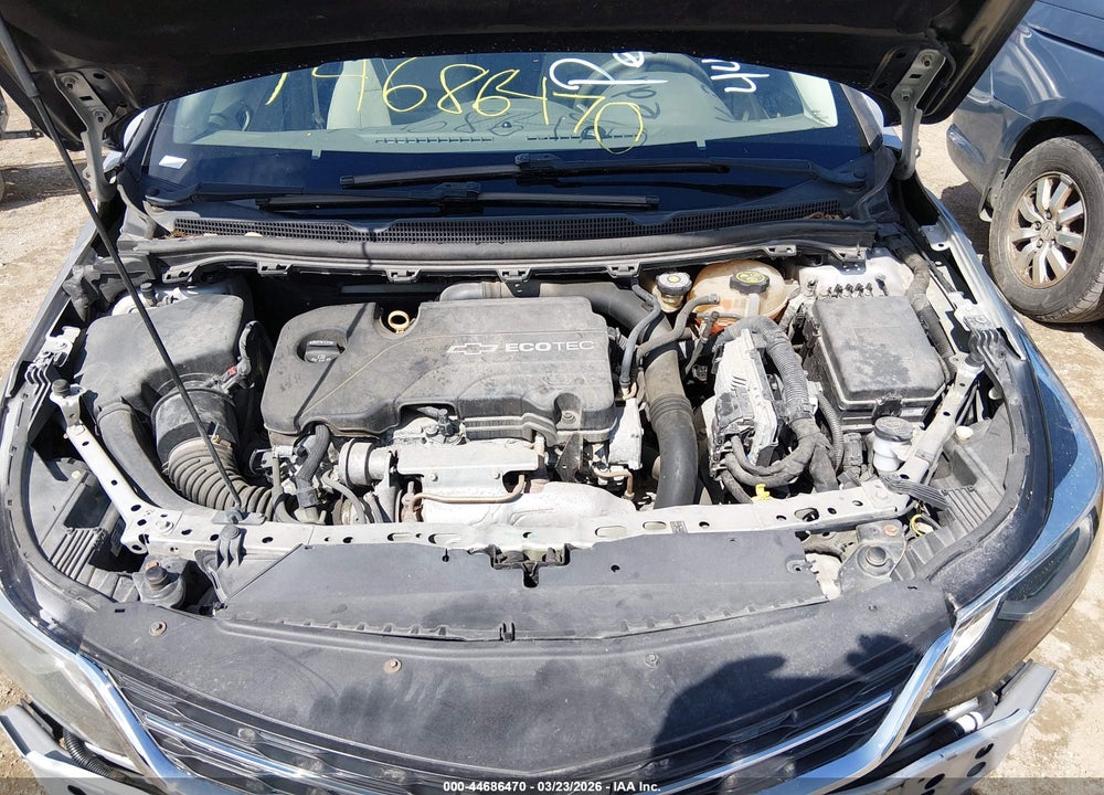 2017 CHEVROLET CRUZE LT AUTO VIN: 3G1BE5SM6HS519008