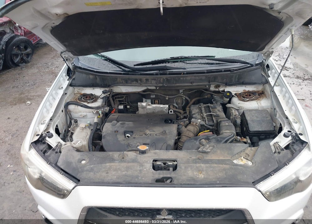2011 MITSUBISHI OUTLANDER SPORT SE VIN: JA4AP4AUXBZ010584
