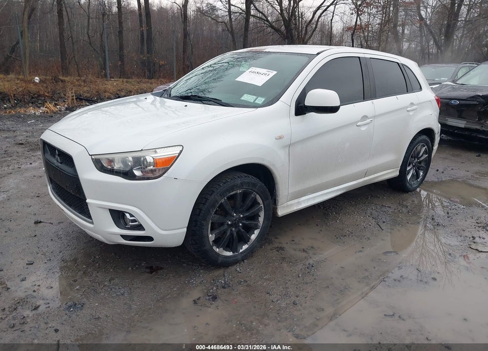 2011 MITSUBISHI OUTLANDER SPORT SE VIN: JA4AP4AUXBZ010584