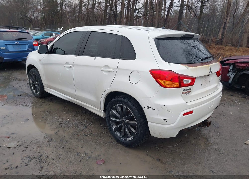 2011 MITSUBISHI OUTLANDER SPORT SE VIN: JA4AP4AUXBZ010584