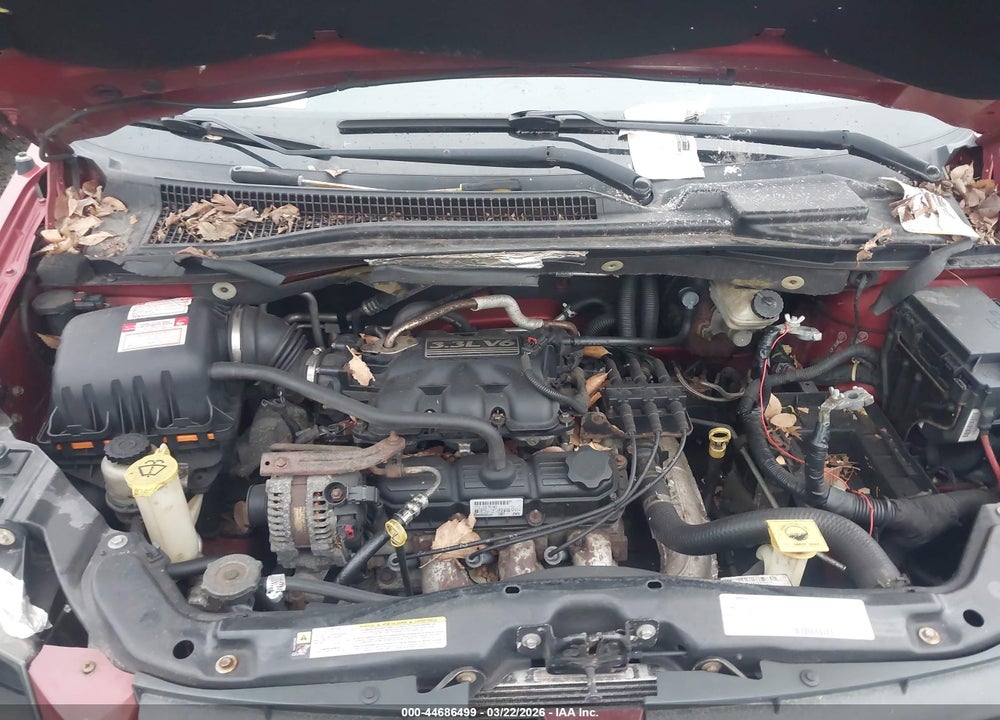 2008 DODGE GRAND CARAVAN SE VIN: 2D8HN44H48R673405