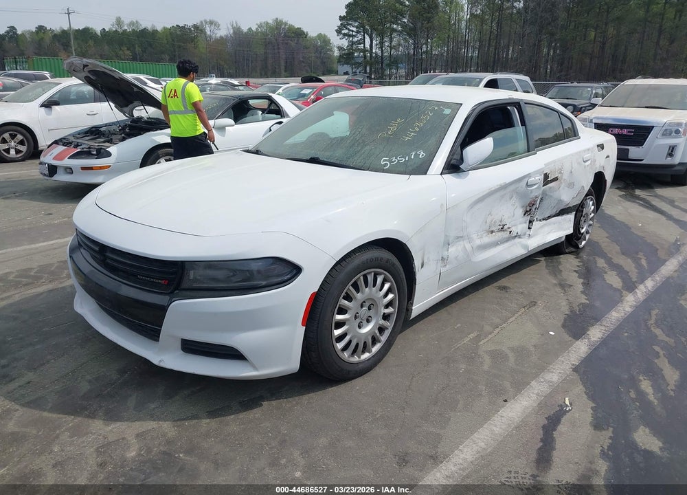 2019 DODGE CHARGER POLICE AWD VIN: 2C3CDXKT3KH535778
