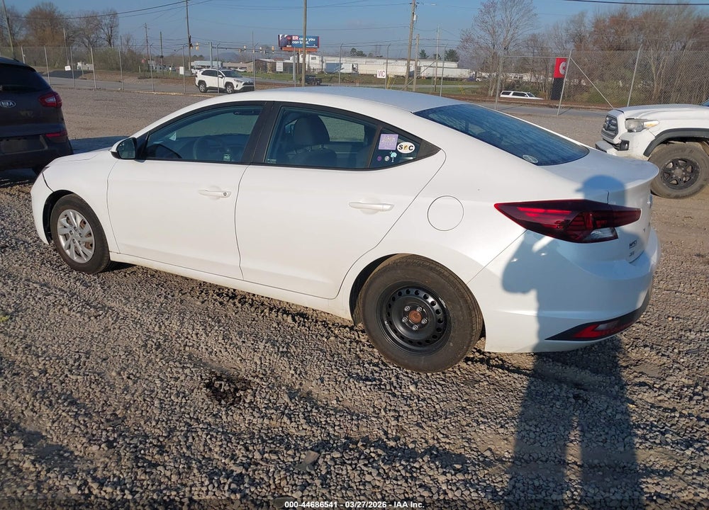 2020 HYUNDAI ELANTRA SE VIN: 5NPD74LF0LH590034