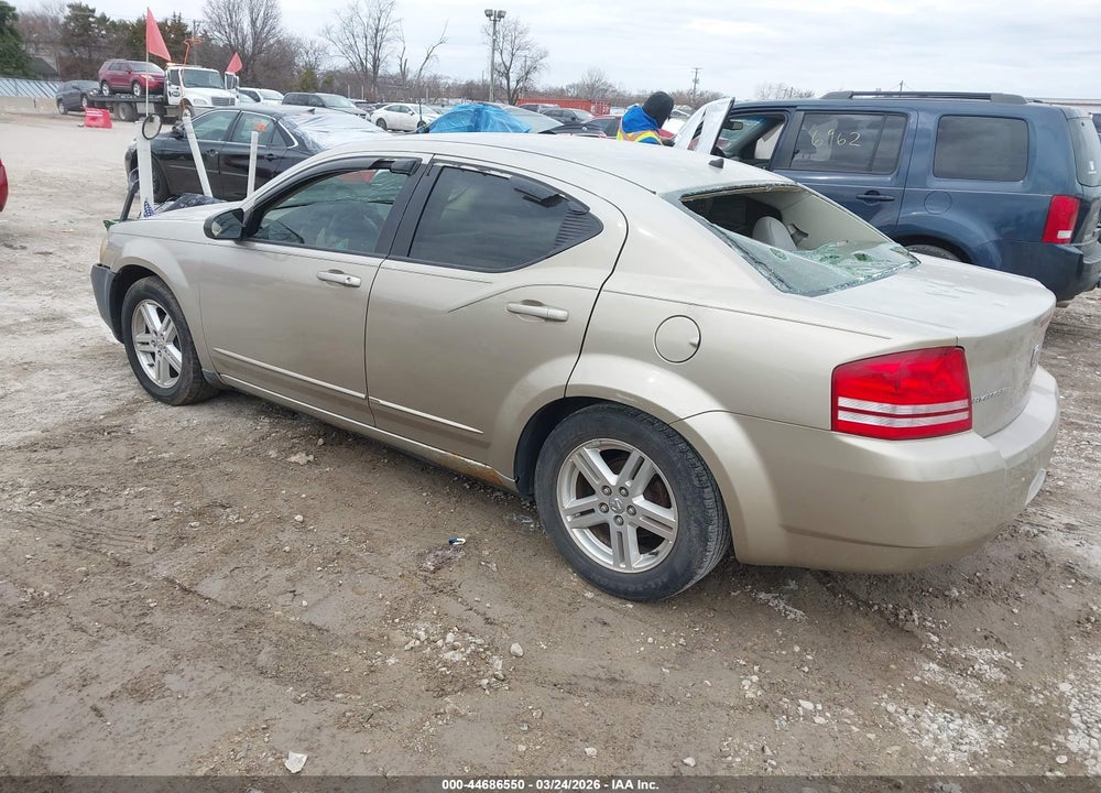 2008 DODGE AVENGER SXT VIN: 1B3LC56R68N146457