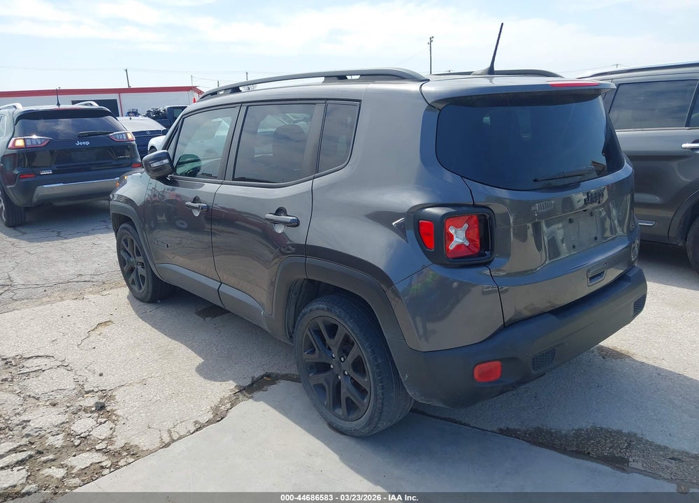 2018 JEEP RENEGADE ALTITUDE FWD VIN: ZACCJABB4JPG81886