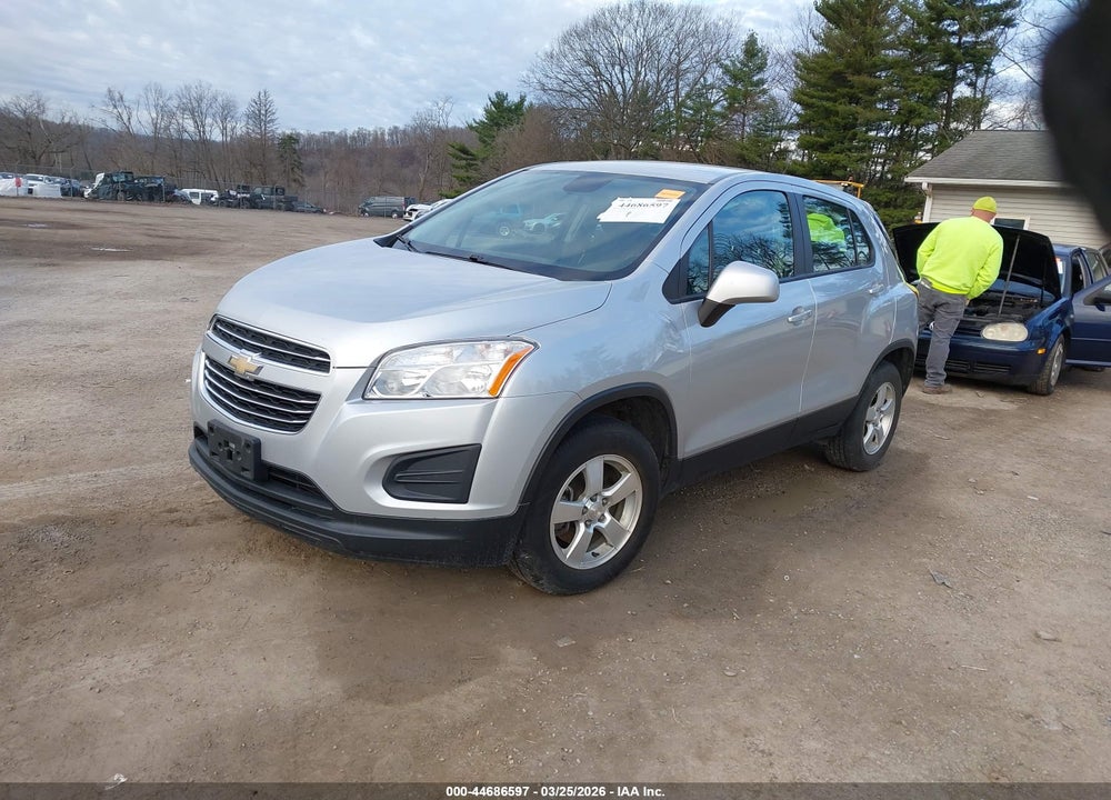 2015 CHEVROLET TRAX 1LS VIN: KL7CJPSB6FB120011
