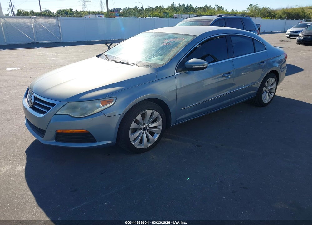2012 VOLKSWAGEN CC SPORT VIN: WVWMN7AN7CE515106