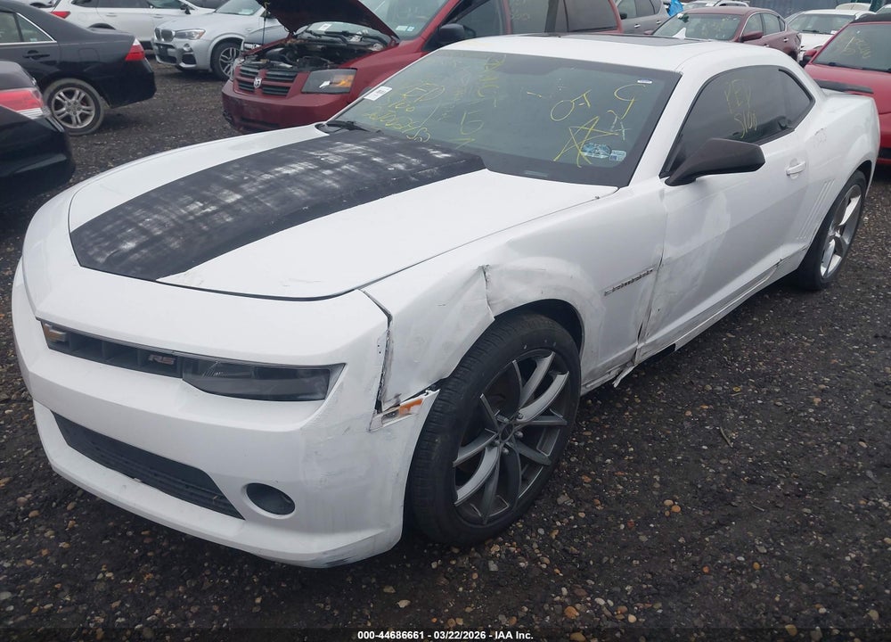 2014 CHEVROLET CAMARO 1LT VIN: 2G1FB1E35E9323107