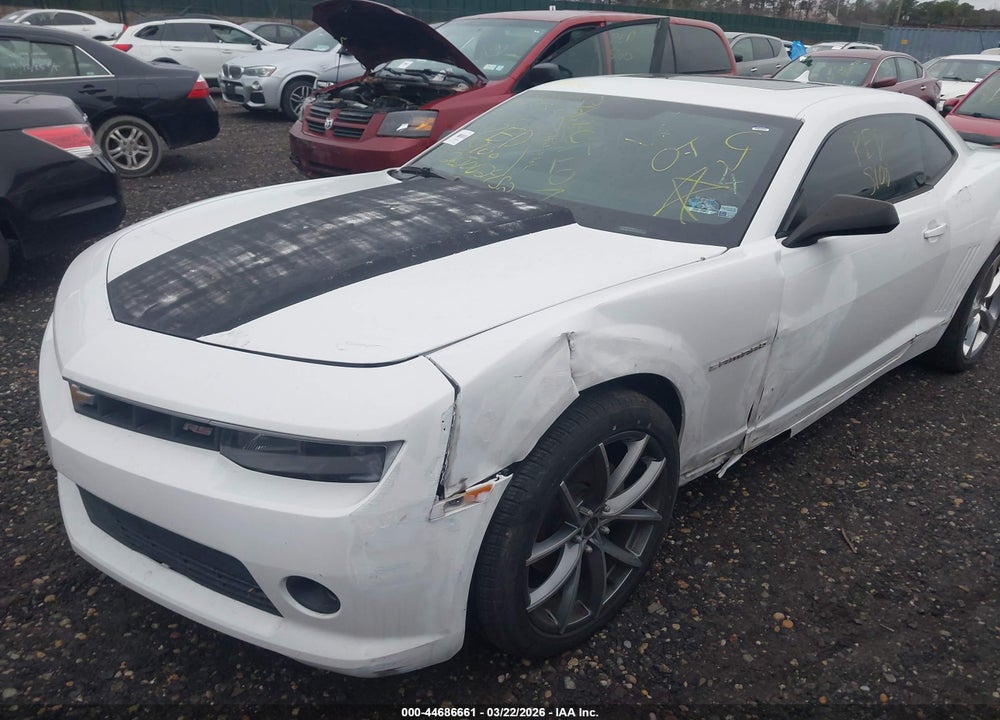 2014 CHEVROLET CAMARO 1LT VIN: 2G1FB1E35E9323107