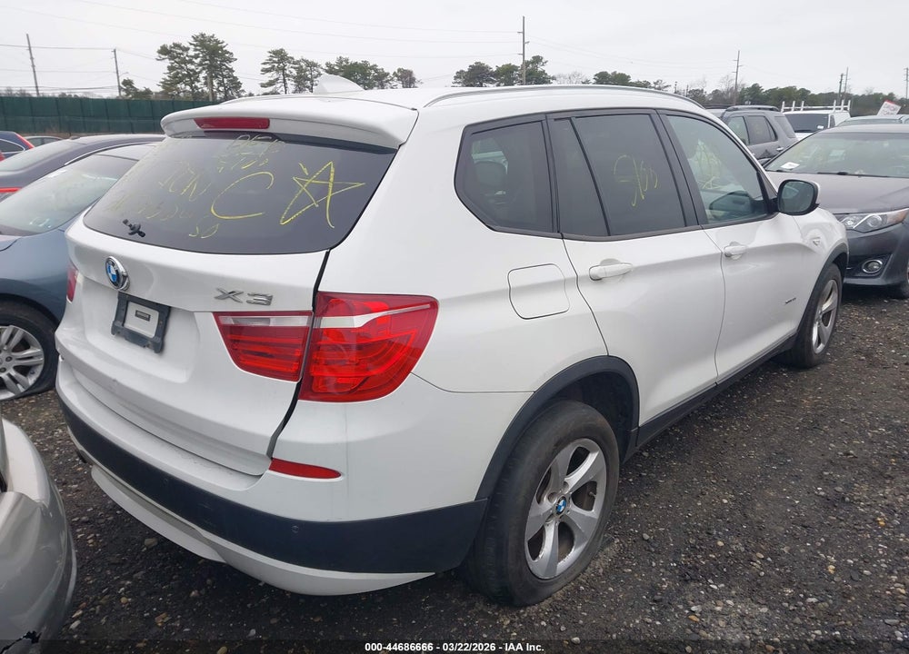 2011 BMW X3 XDRIVE28I VIN: 5UXWX5C59BL700335