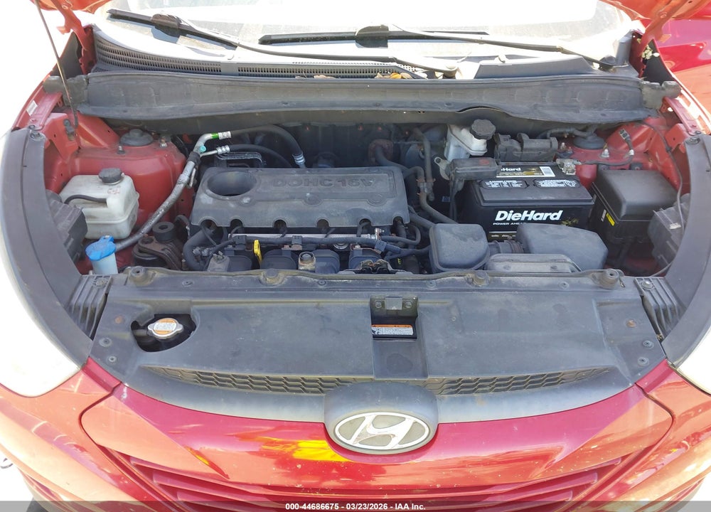 2012 HYUNDAI TUCSON GLS VIN: KM8JUCAC6CU532610