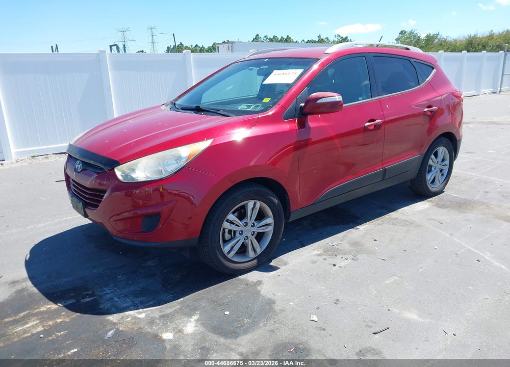 2012 HYUNDAI TUCSON GLS VIN: KM8JUCAC6CU532610