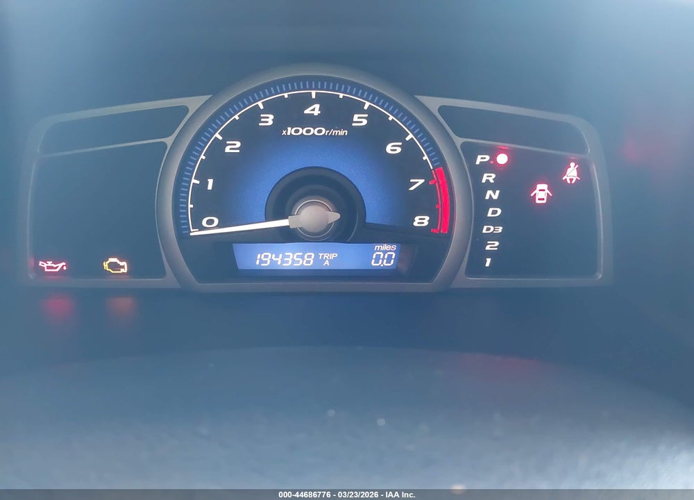 2008 HONDA CIVIC LX VIN: 2HGFG12618H539071