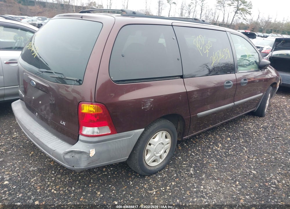 2000 FORD WINDSTAR LX VIN: 2FMZA5148YBB78523