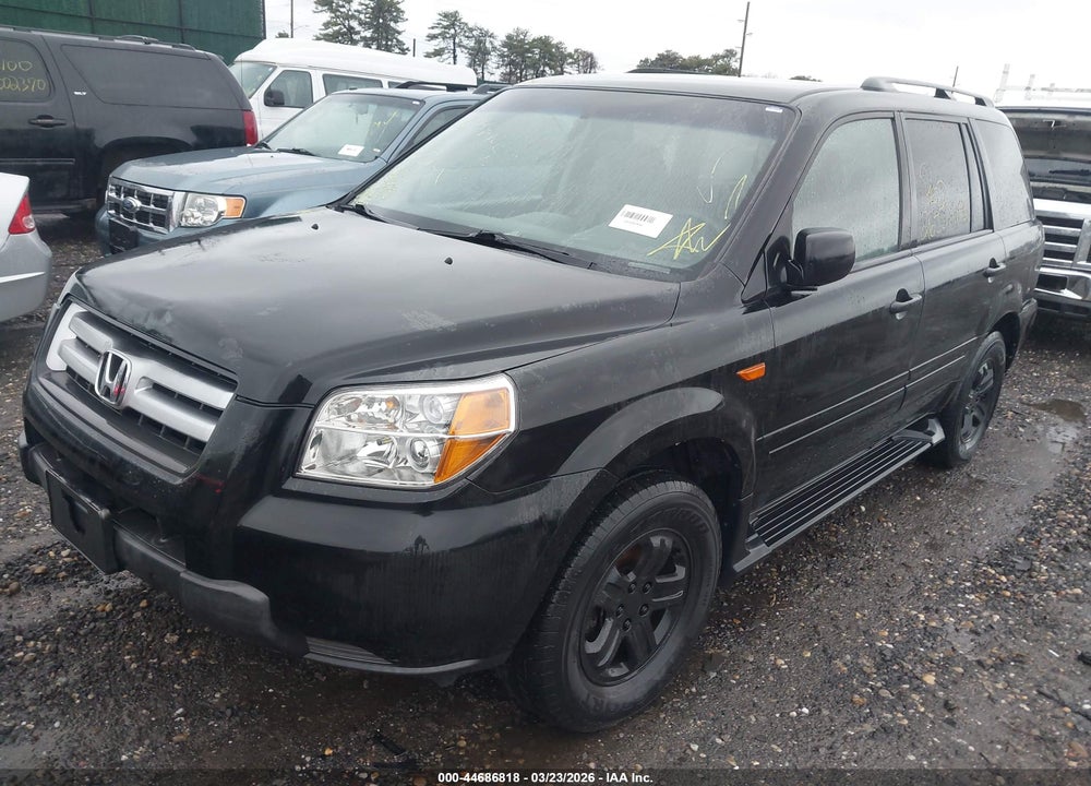 2008 HONDA PILOT VP VIN: 5FNYF18248B048112