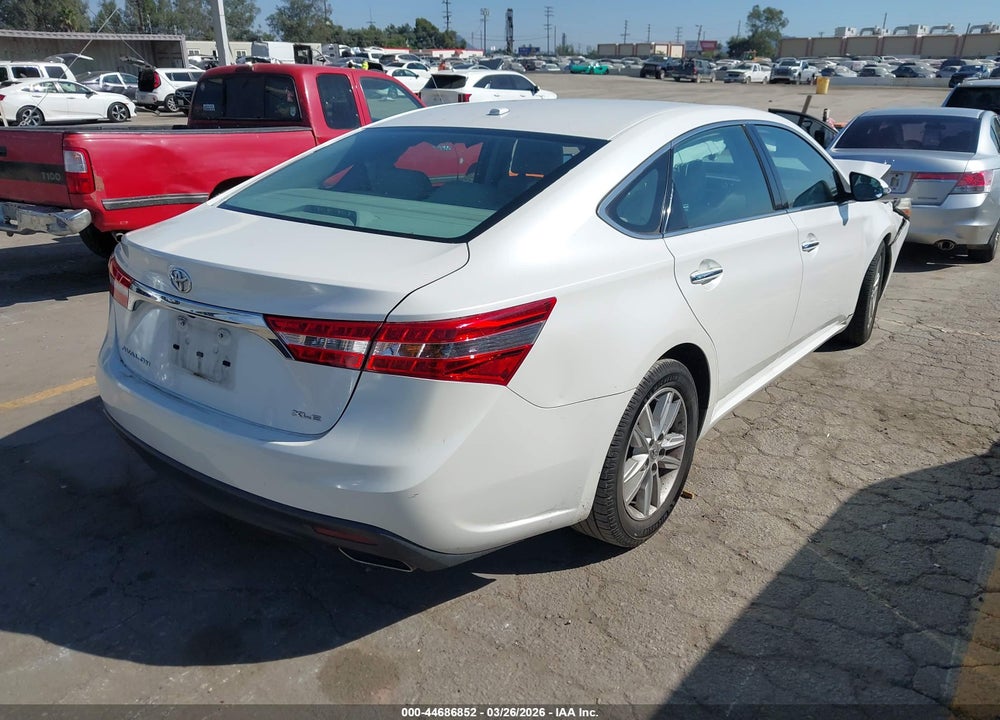 2014 TOYOTA AVALON XLE PREMIUM VIN: 4T1BK1EB0EU104860