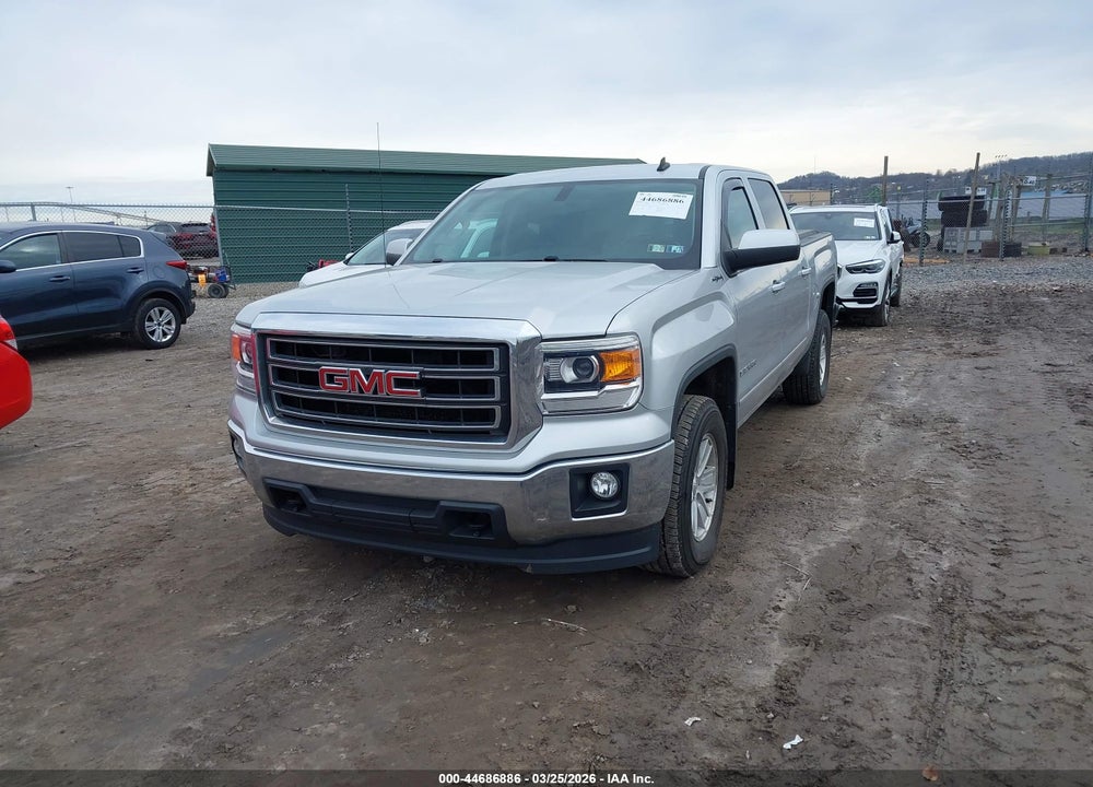 2014 GMC SIERRA 1500 SLE VIN: 3GTU2UEC5EG377903