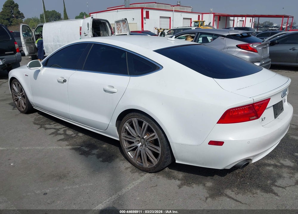 2012 AUDI A7 PREMIUM VIN: WAUYGAFC6CN051139