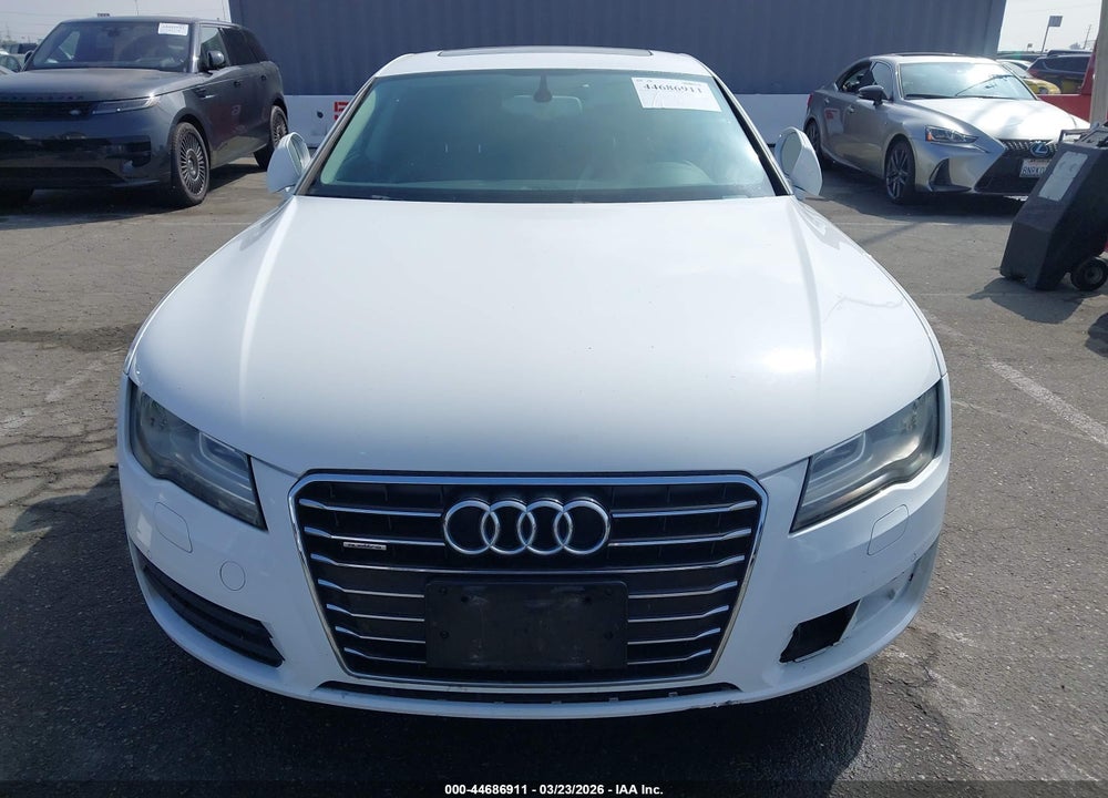 2012 AUDI A7 PREMIUM VIN: WAUYGAFC6CN051139