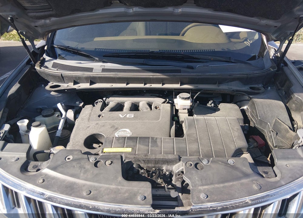 2010 NISSAN MURANO SL VIN: JN8AZ1MW5AW133550