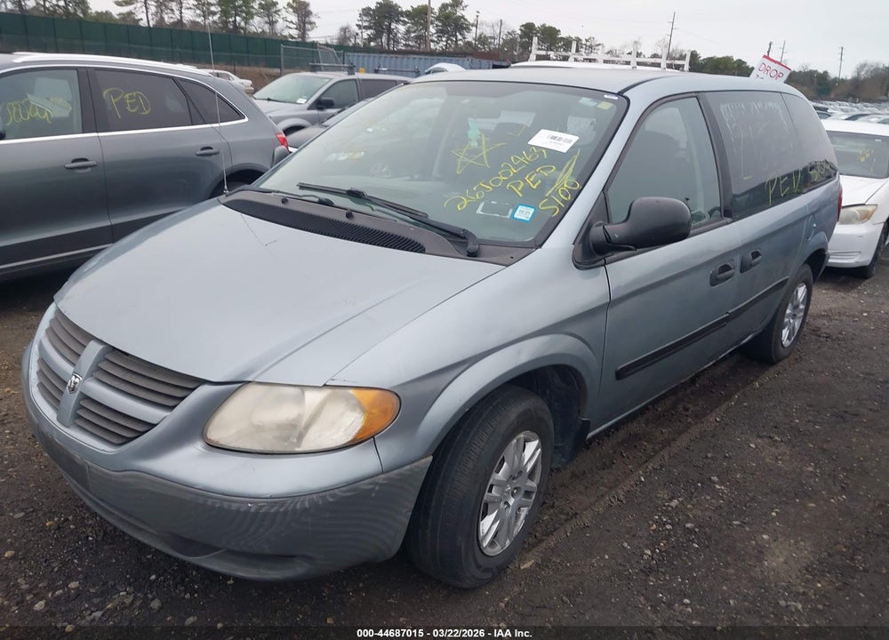 2005 DODGE CARAVAN SE VIN: 1D4GP25EX5B327949
