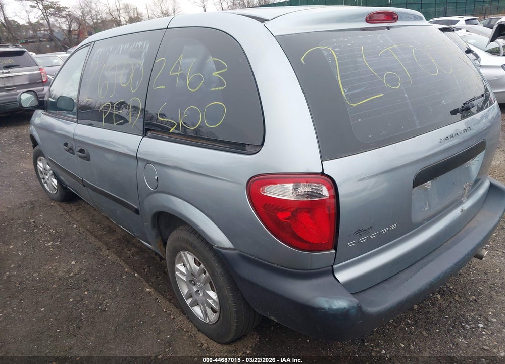 2005 DODGE CARAVAN SE VIN: 1D4GP25EX5B327949