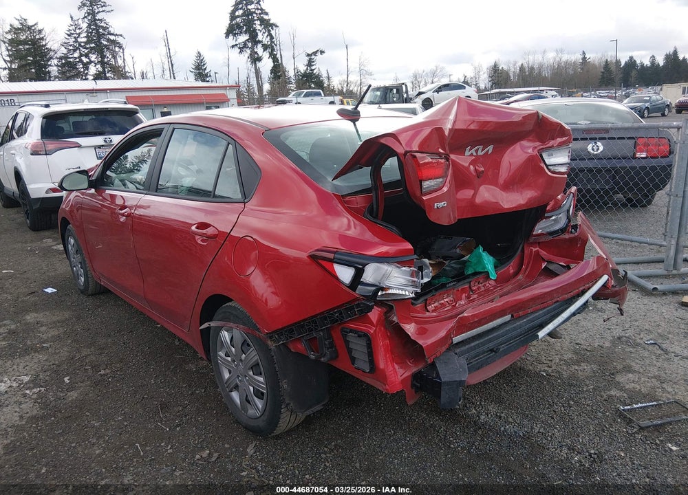 2022 KIA RIO S VIN: 3KPA24AD4NE507649