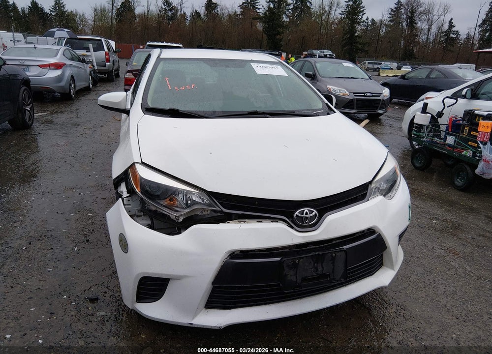 2015 TOYOTA COROLLA LE VIN: 5YFBURHE0FP348493