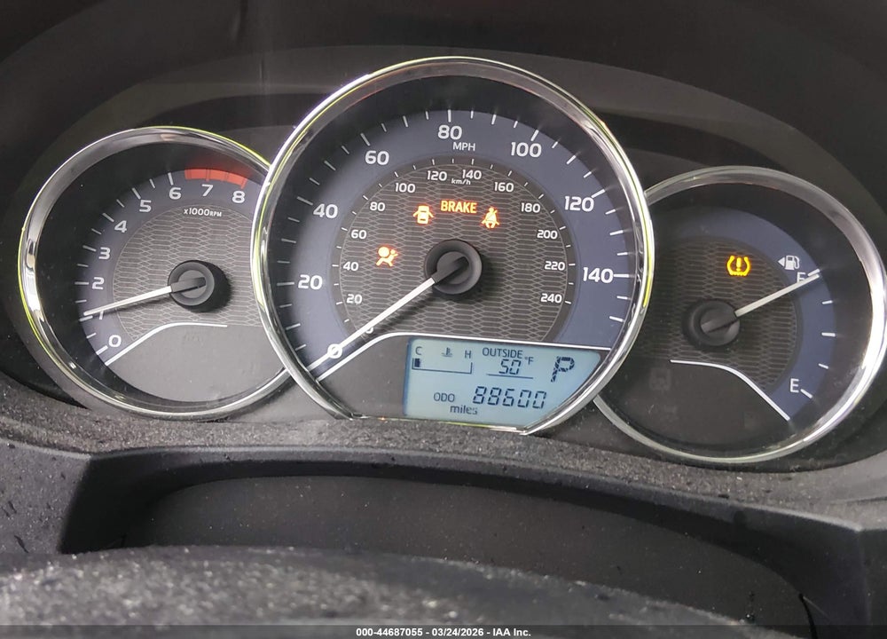 2015 TOYOTA COROLLA LE VIN: 5YFBURHE0FP348493