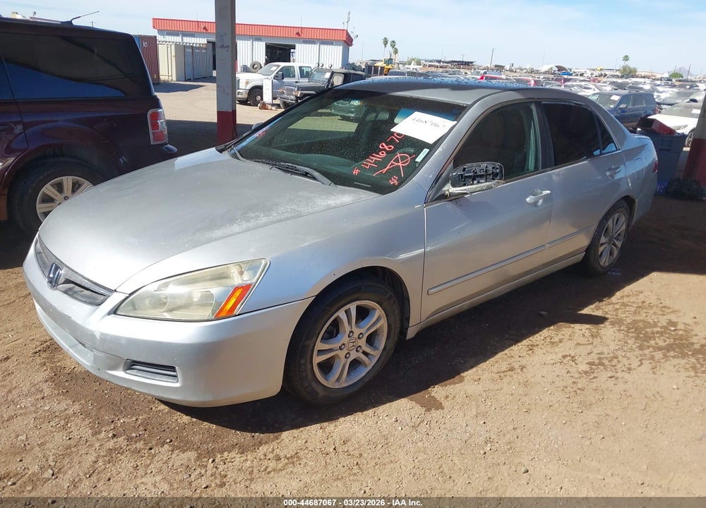 2006 HONDA ACCORD 2.4 SE VIN: 1HGCM56346A073960