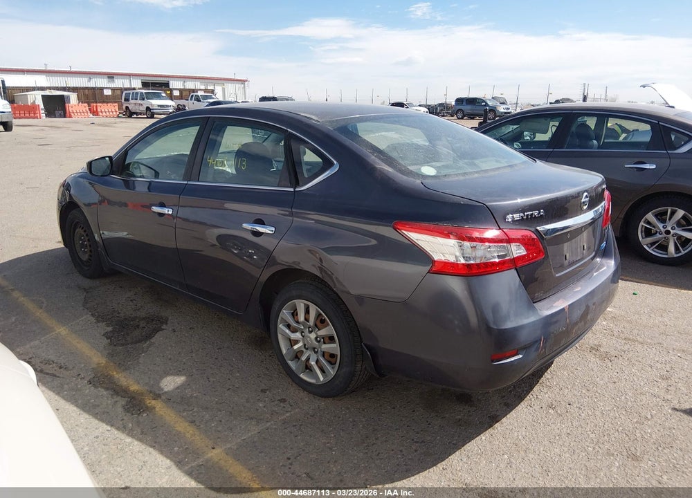 2014 NISSAN SENTRA FE+ S/FE+ SV/S/SL/SR/SV VIN: 1N4AB7APXEN856070