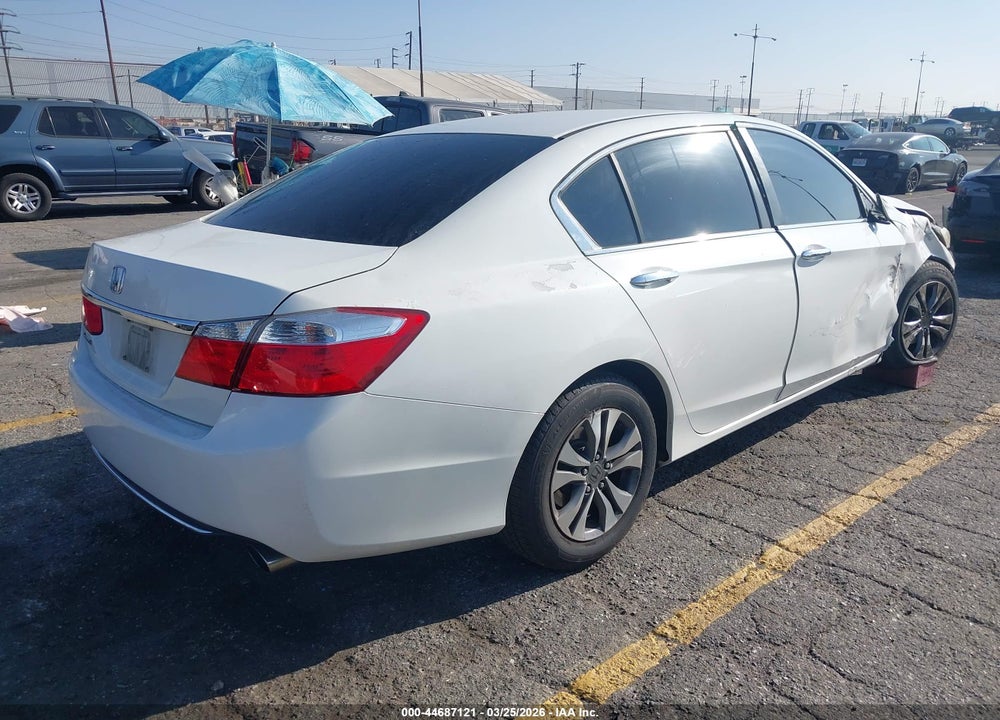 2013 HONDA ACCORD LX VIN: 1HGCR2F3XDA195638