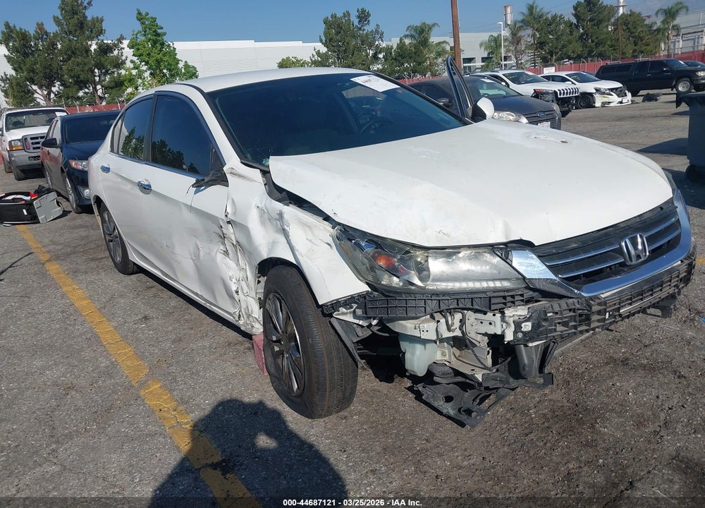 2013 HONDA ACCORD LX VIN: 1HGCR2F3XDA195638