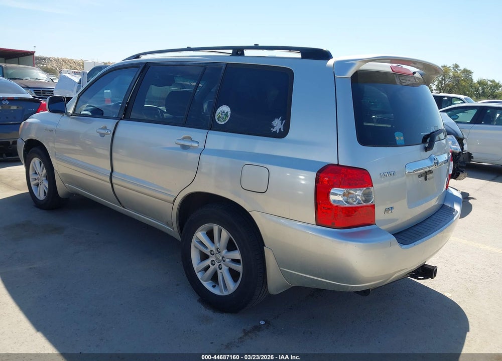 2006 TOYOTA HIGHLANDER HYBRID LIMITED V6 VIN: JTEDW21A660004559