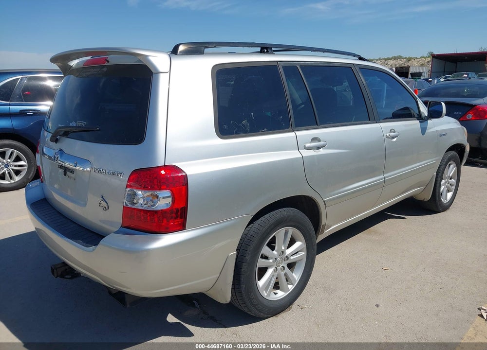 2006 TOYOTA HIGHLANDER HYBRID LIMITED V6 VIN: JTEDW21A660004559