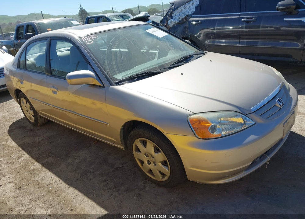2002 HONDA CIVIC EX VIN: 2HGES25872H610374