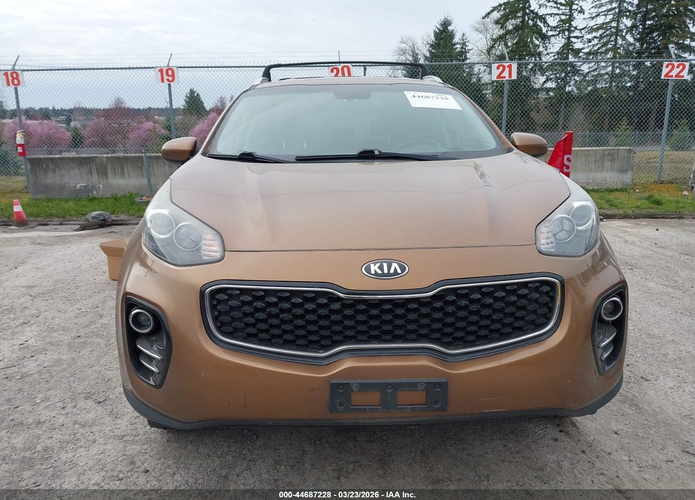 2017 KIA SPORTAGE EX VIN: KNDPNCACXH7052281