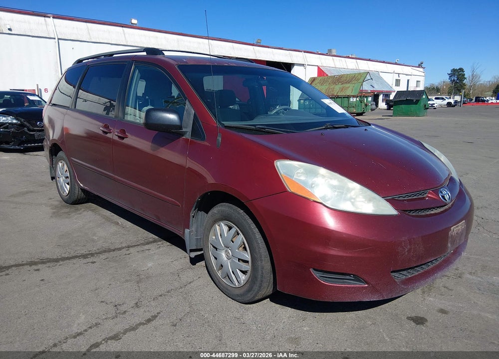 2008 TOYOTA SIENNA LE VIN: 5TDZK23C28S218369